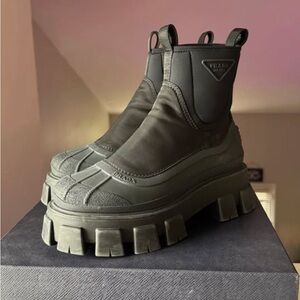 Nordstrom Men's Black Rugged Boots